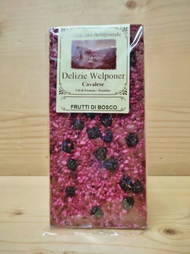 Cioccolato Delizie Welponer - gr.100 - gusti assortiti