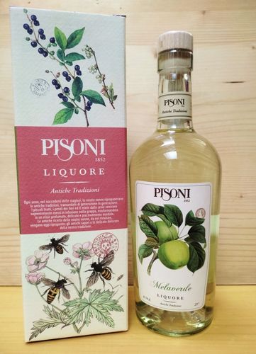 Liquore di Grappa Mela Verde - Pisoni -  700ml